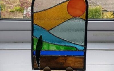 Setting sun